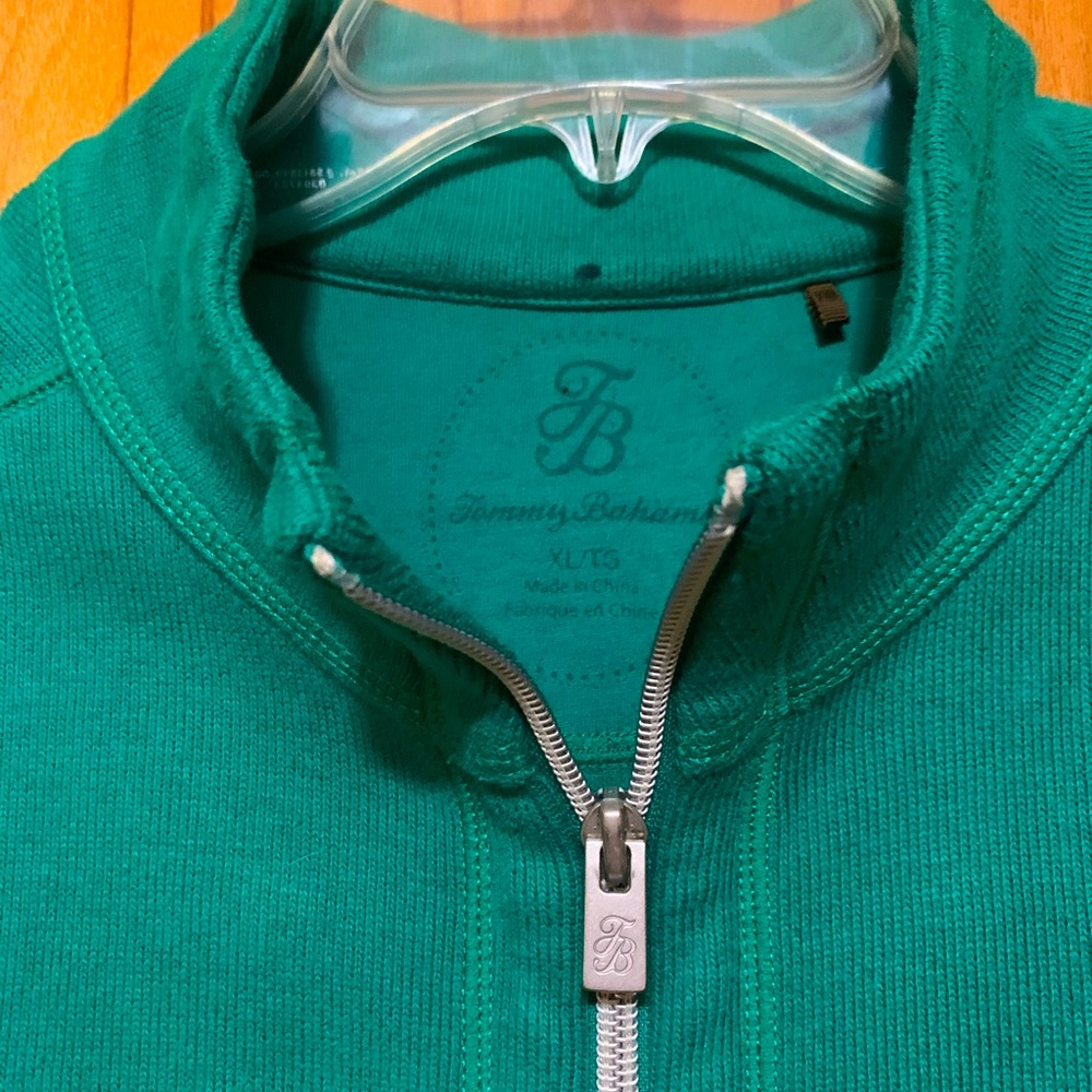 Tommy Bahama zip up sweatshirt XL